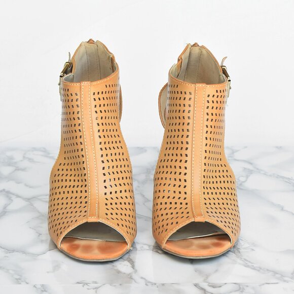 Merona Maddie Honey Heels Size 8.5 - Picture 3 of 6